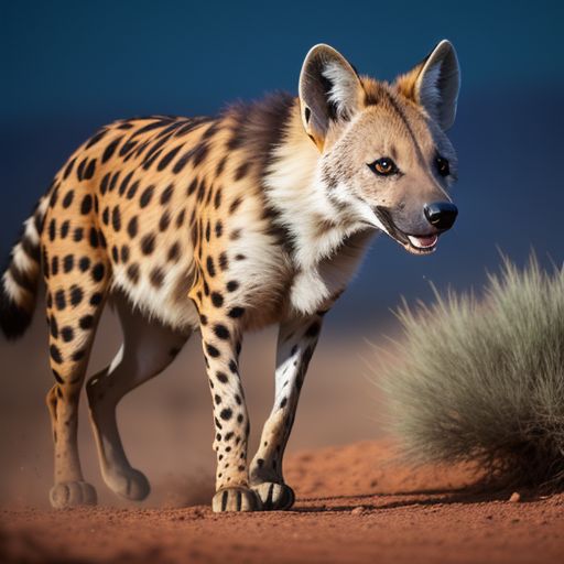 The-image-showcases-a-hyena-in-7