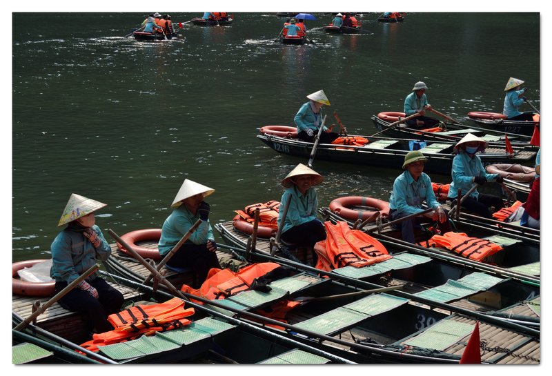 Tam Coc, Trang An, paisajes kársticos. - De la bahía de Halong a los templos de Angkor (5)