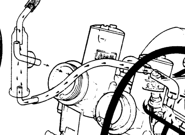 Oil valve solution to oil falling to crankcase