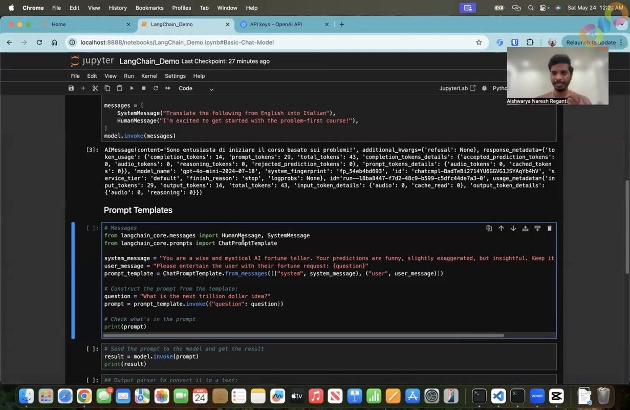 005 Longchain Setup and Demo 0002 00 11 12 screenshot