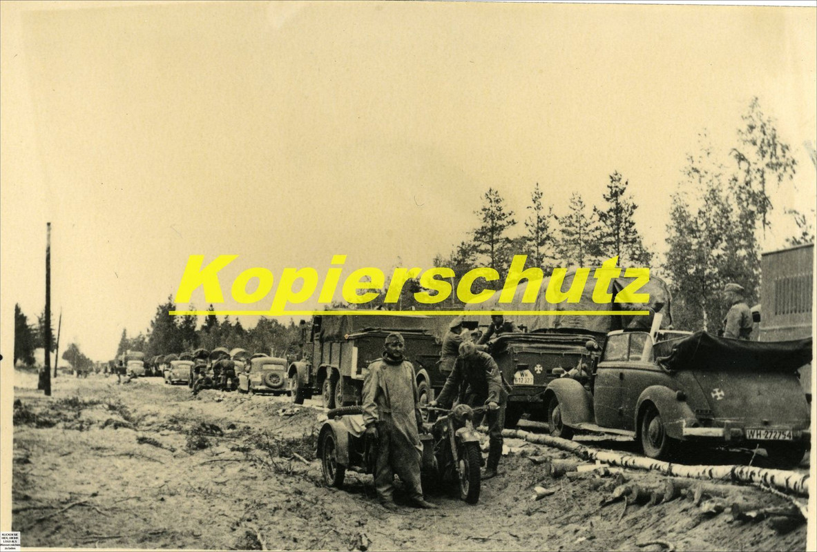 AOK 18 Litauen Russland Bevölkerung Vormarsch