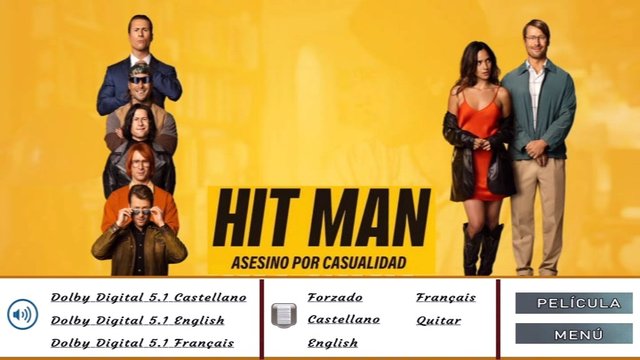 2 - Hit Man, Asesino por Casualidad [DVD9 Custom][Pal][Cast/Ing/Fra 5.1][Sub:Varios][Thriller/Comedia][2023]