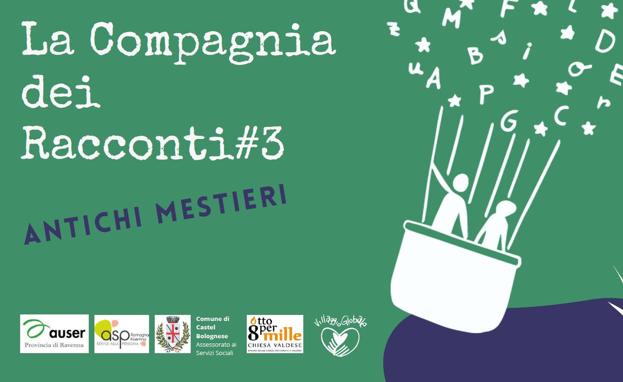 La Compagnia dei racconti: Antichi mestieri. Giovedì 28 ottobre la presentazione