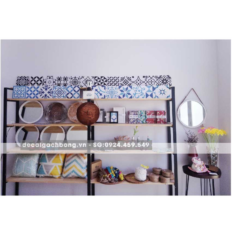 Decal gạch bông - giải pháp trang trí cho người bận rộn