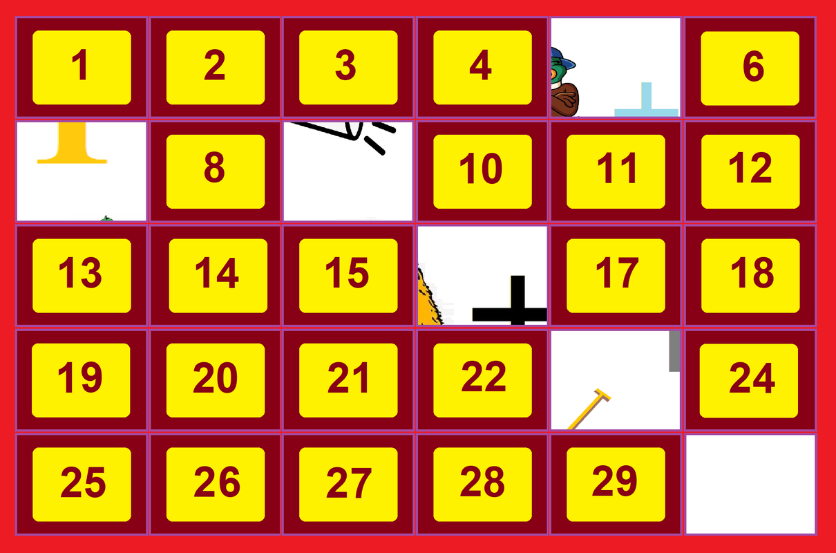 Classic Concentration Game One Puzzle