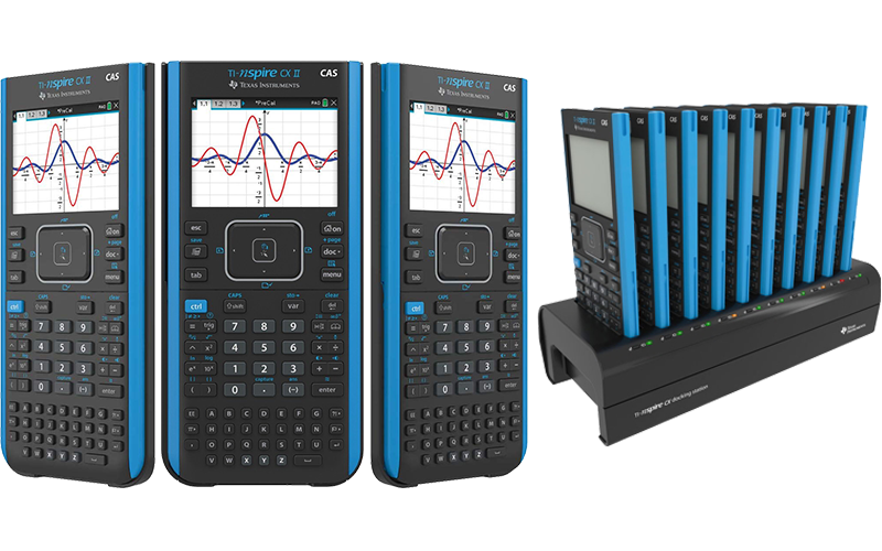 Texas Instrument Nspire CX II CAS Teacher Pk Software Graphing