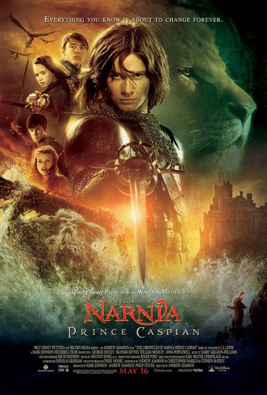 The Chronicles of Narnia: Prince Caspian 2008 Hindi Dual Audio 720p BluRay 1.1GB Download