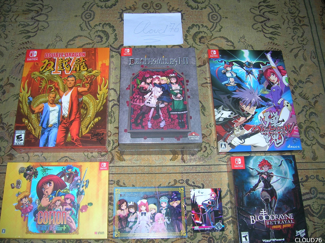 Ma collection Retrogame Arrivi-Switch