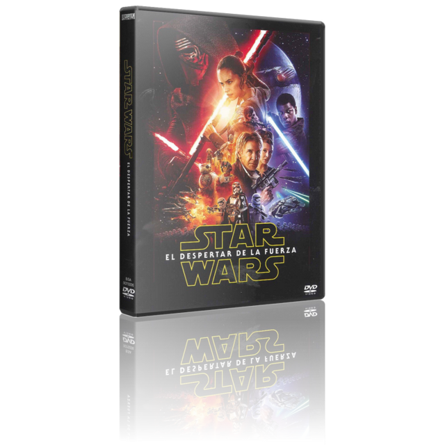 Portada - Star Wars: El Despertar de la Fuerza [DVD9Full] [NTSC] [Esp.Lat./Ing/Fr] [Sub:Varios] [C.Ficción]
