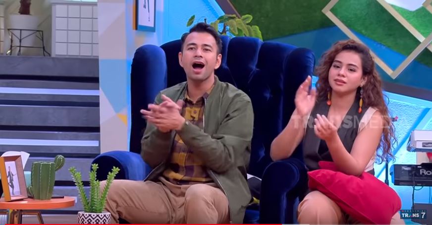 Raffi Ahmad terkejut 