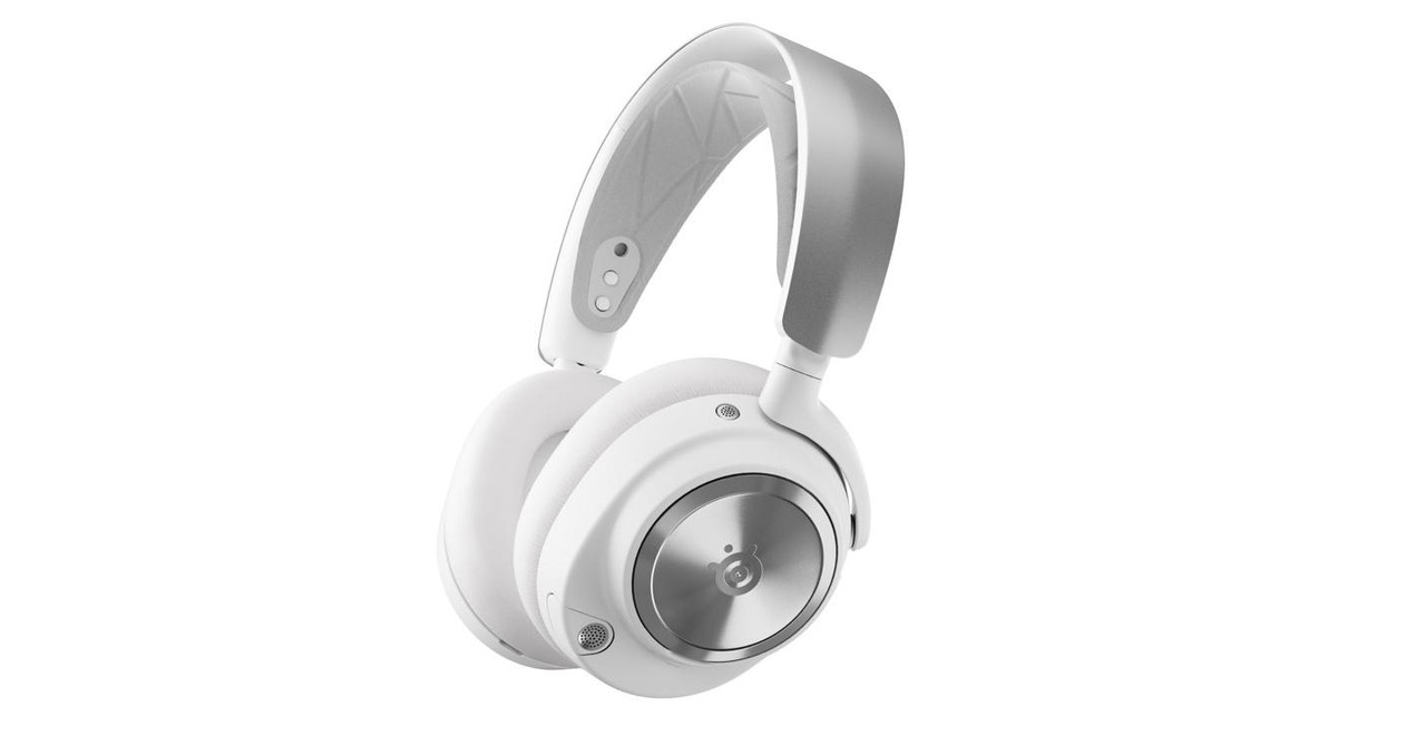 A close-up of a white headphonesDescription automatically generated A close-up of a white headphonesDescription automatically generated