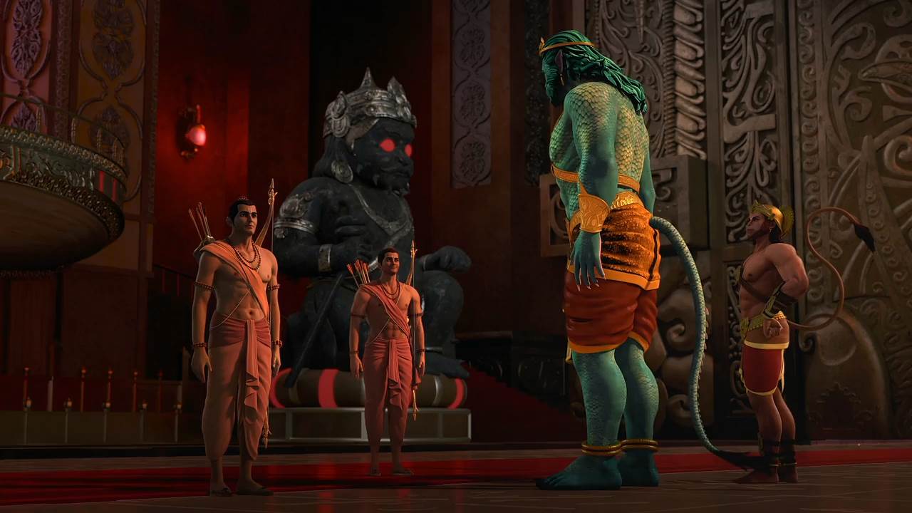 The Legend of Hanuman (2024) Season 5 [Hindi + Tamil + Telugu + Malayalam + Kannada] WebRip 480p, 720p ESub - Complete Screenshot