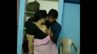 Sari aunty had sex with her son’s friend