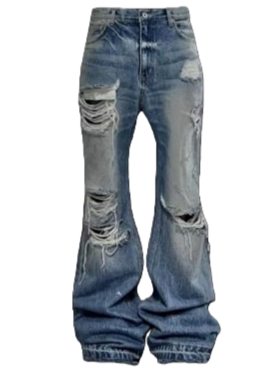 Undermycar Slashed Denim