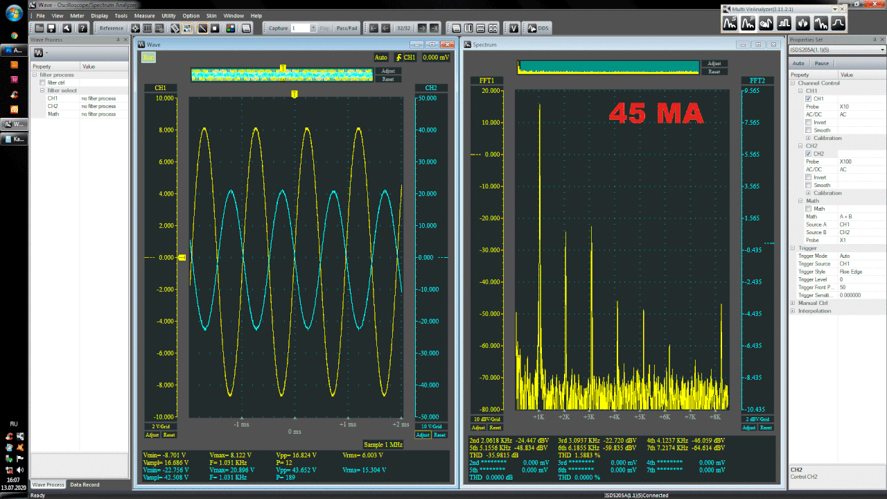 Изменение-КНИ-при-токе-покоя