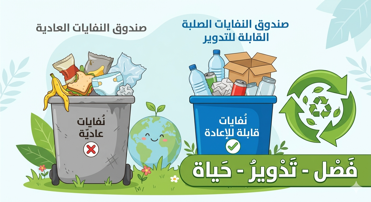 اعادة تدوير النفايات