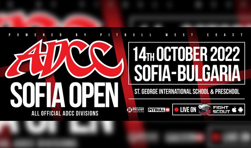 Граплинг тунрирът ADCC Sofia Open се завръща на 14-ти октомври