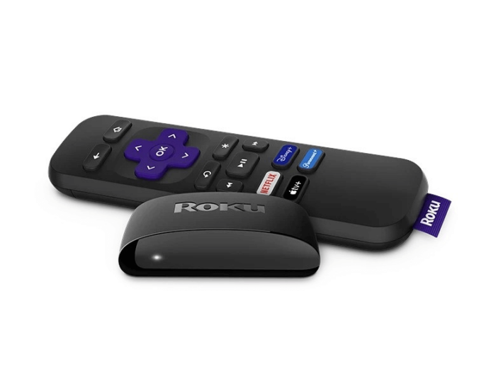 Control remoto por voz del Roku Streaming Stick 4K.
