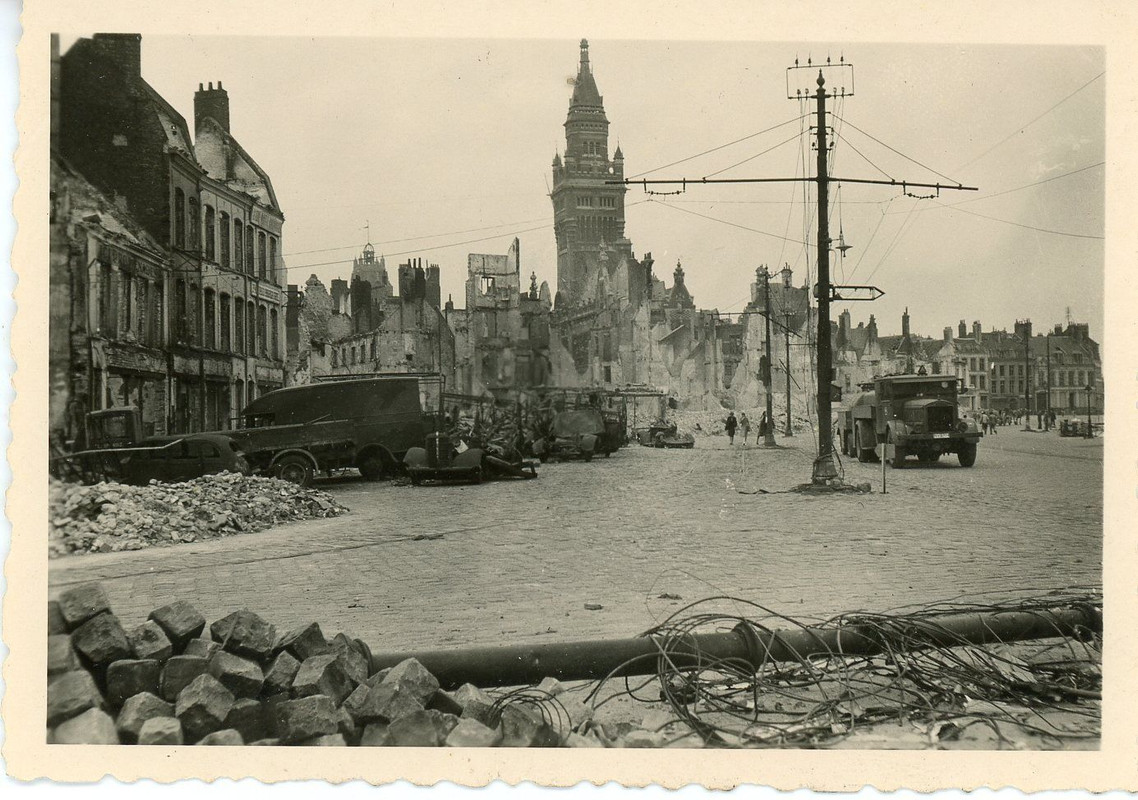 Dünkirchen Frankreich kämpfe Fahrzeug Foto