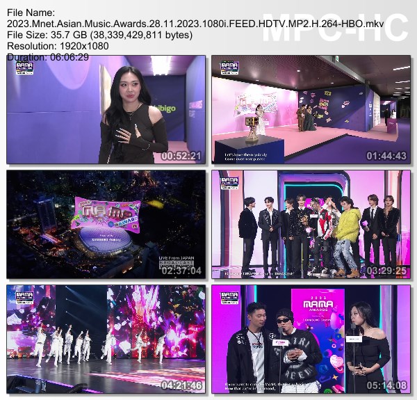 [TV-Variety] 엠넷 아시안 뮤직어워즈 – 2023 MAMA AWARDS Day 1 (2023.11.28)