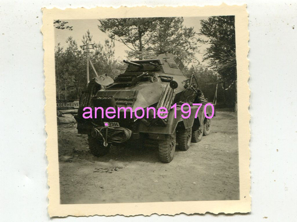 Foto, Wehrmacht, Sdkfz, schwerer Panzerspähwagen