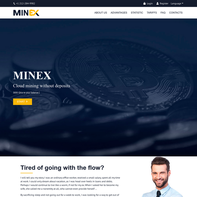 Minex World - minex.world Min-Ex-the-easiest-way-to-mine-cryptocurrency