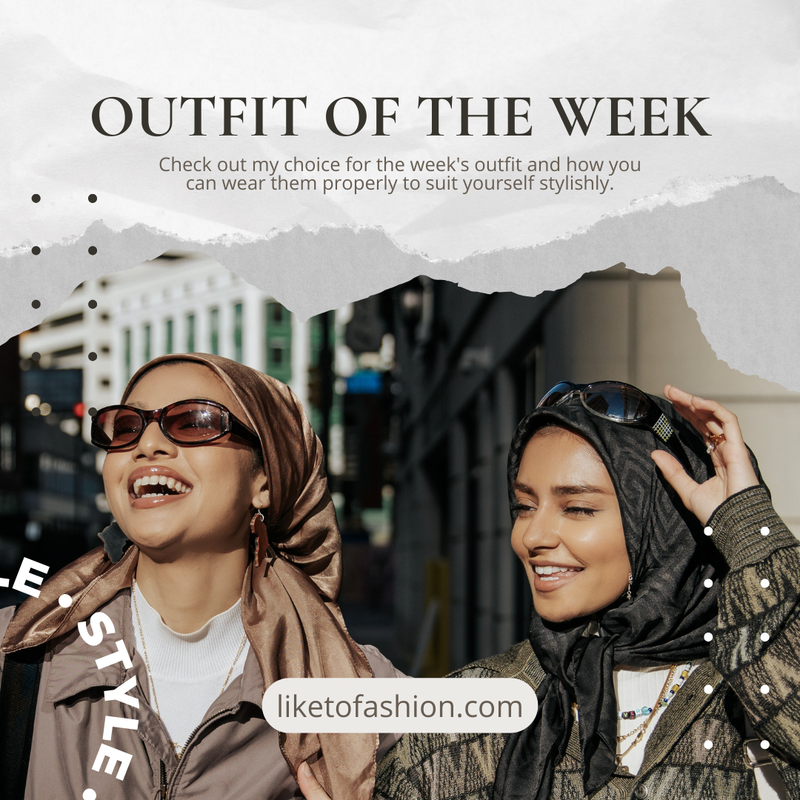 White Brown Torn Paper Outfit of the Week Instagram Post (2)