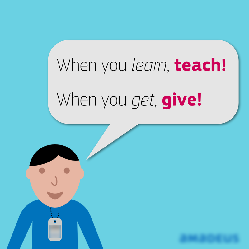 When you get, give! FORUMS