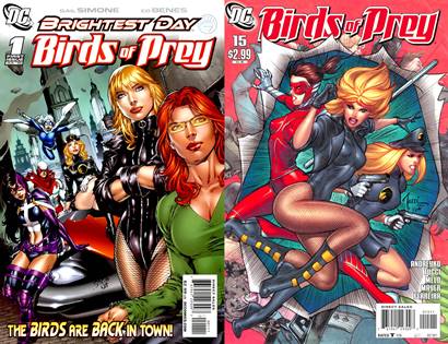 Birds of Prey Vol.2 #1-15 (2010-2011) Complete
