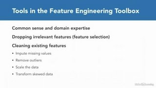 Linkedin Learning Applied Machine Learning Feature Engineering Online Class