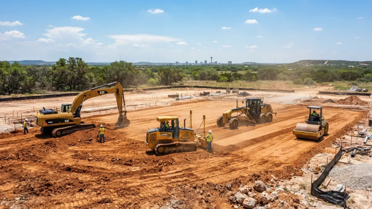Concrete Site Preparation San Antonio Bexar County