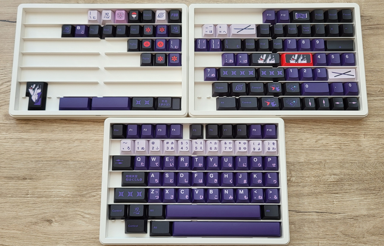 FBB Ninja Sasuke Uchiha PBT Dye-Sub - 2500грн