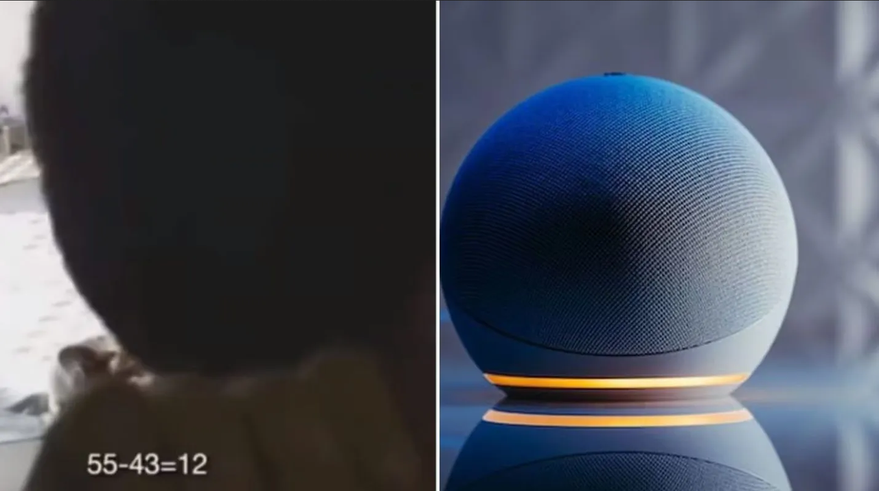 Niño se hace viral por pedir ayuda a Alexa para hacer tarea de matemáticas