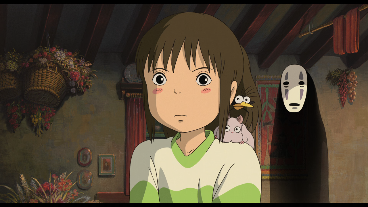 Movie name : Spirited Away. 