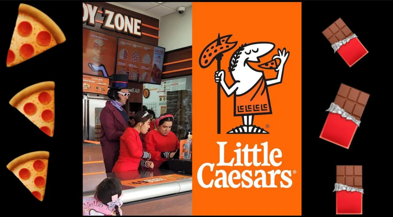 Little Caesars se convirtió en un escenario mágico, ahora es Fábrica de Chocolates