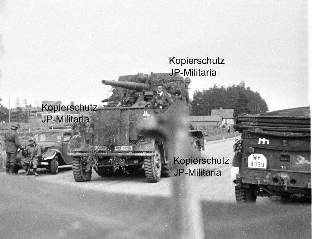 Wehrmacht Fahrzeug Selbstfahrlafette Geschütz Au