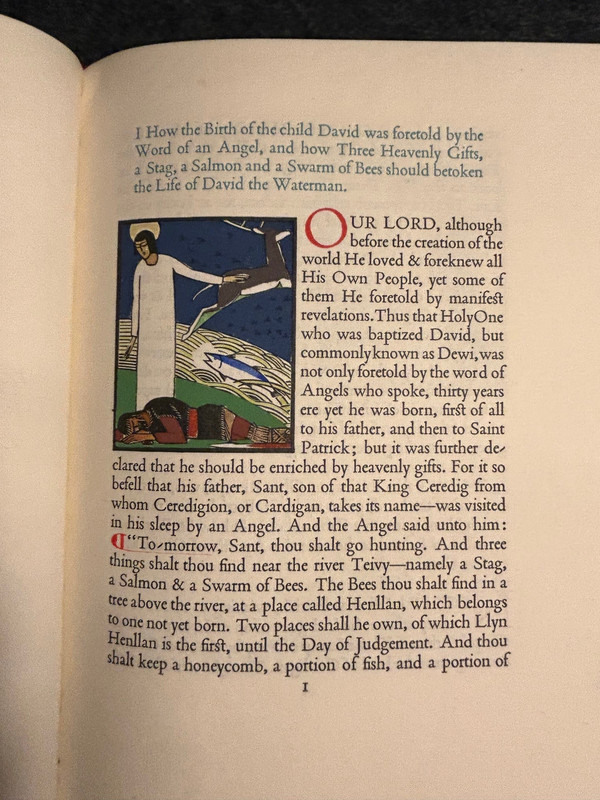 Gregynog - St David title text1