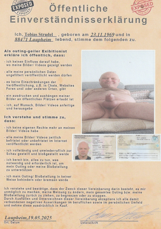 Meine öffenliche Einverständniserklärung