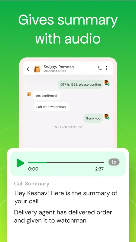 Equal AI call assistant free download 