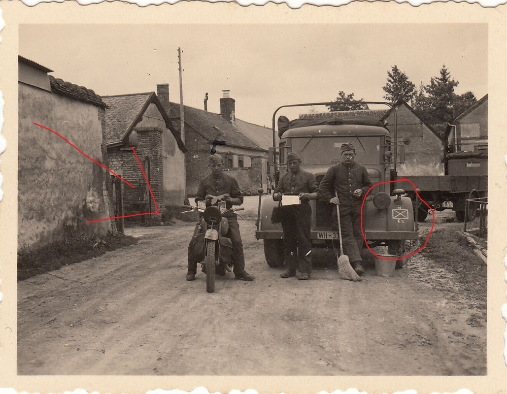 Soldat LKW Büssing Opel Mercedes Benz Kennung Mo