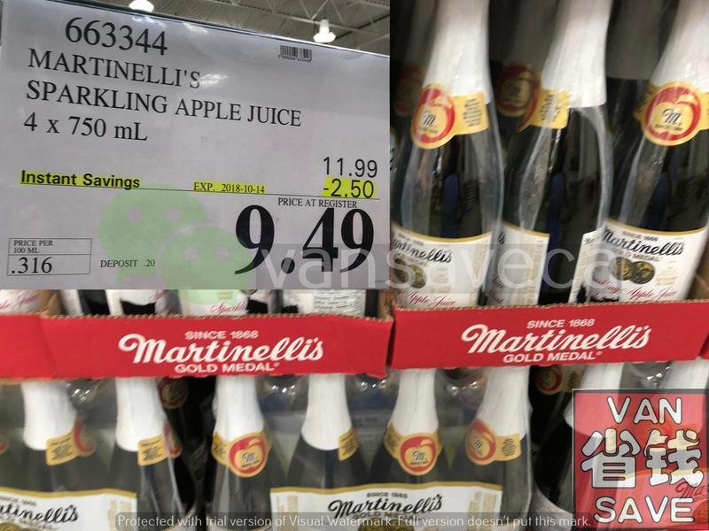 How Much Is Martinelli S Sparkling Cider At Costco
