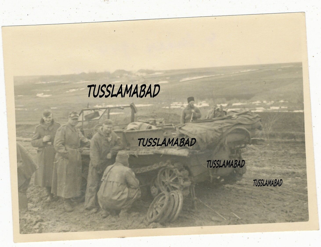 Süd Ukraine 1944 Soldaten Kfz Fahrzeug beschrift