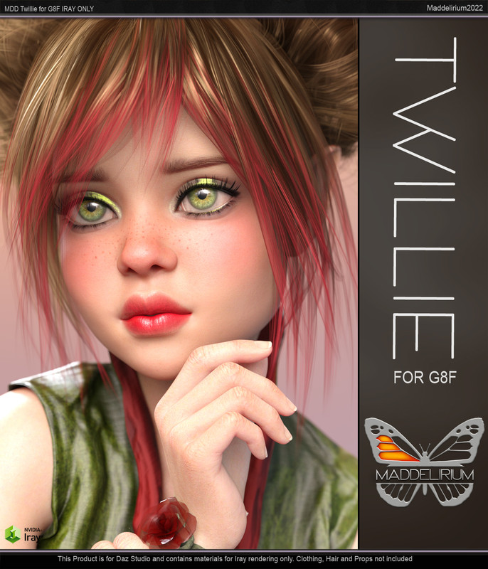 MDD Twillie for G8F (IRAY Only)