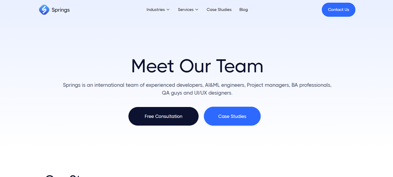 Springs Natural Language Processing Company Springs