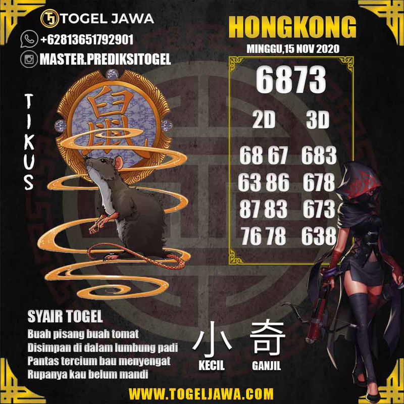 Prediksi Hongkong Tanggal 2020-11-15