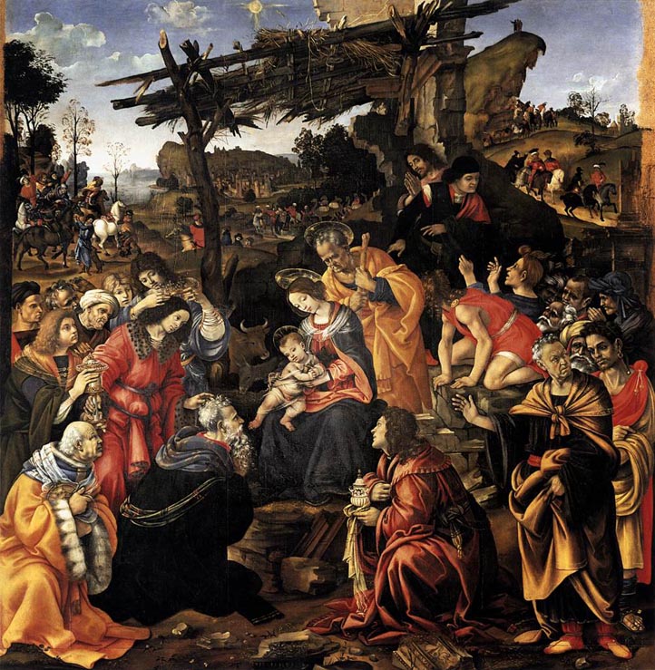 7-Filippino-Lippi-Adorazione-dei-Magi