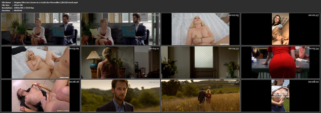 Virginie Efira Sex Scene in Le Goût des Merveilles (2015)French.mp4