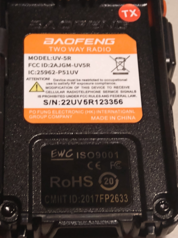 Did I buy a fake Baofeng UV-5R (8 watt)? - General Discussion