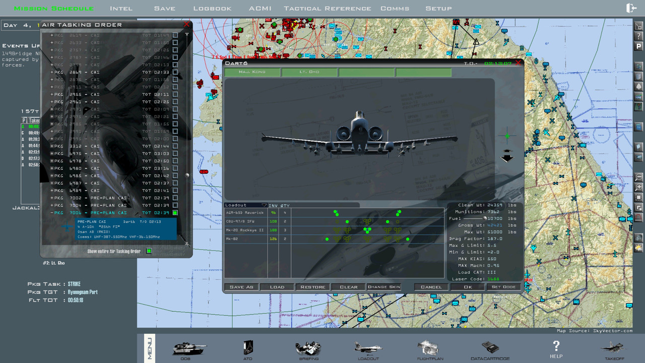 4 ship A 10 Pre Plan CAS 2 pilots 2
