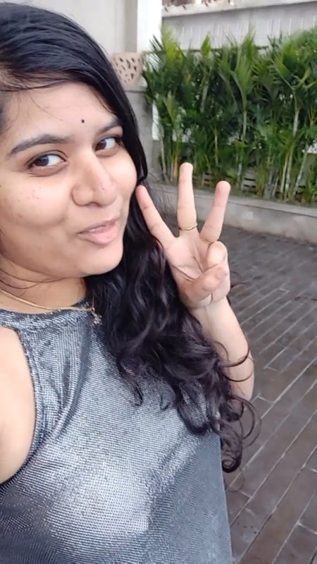 tamil girl sexy boobs and nipple pokie in silk dress.mp4_snapshot_00.01.058